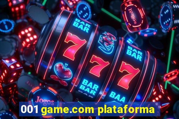 001 game.com plataforma